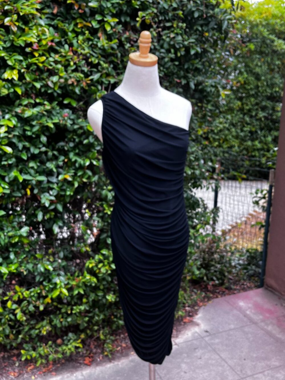 Black One Shoulder Bodycon  Medium  NWT